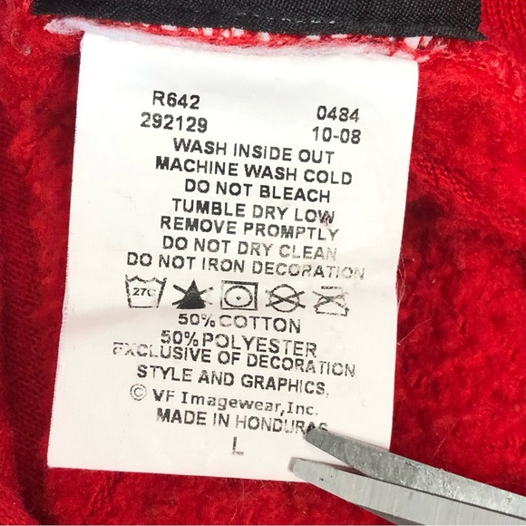 Men’s NASCAR Tony Stewart #14 Red Hoodie - Picture 10 of 12